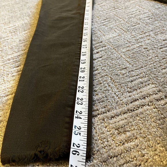 True Religion Mid Rise Super Skinny Women's Skinny Halle Jeans - Dark Olive - Picture 9 of 10